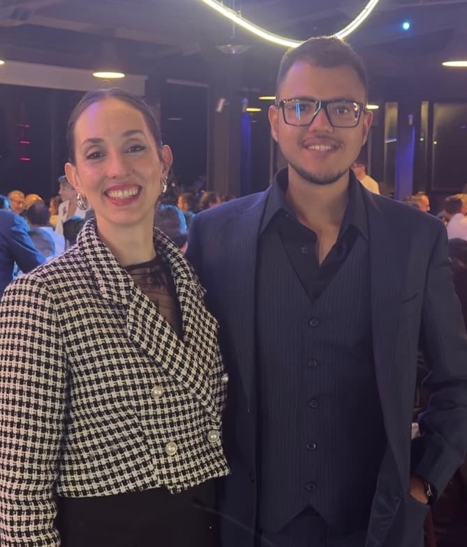 Sarang Adalja and Giorgia Mannaioli — founders of Studio Marketing Italia